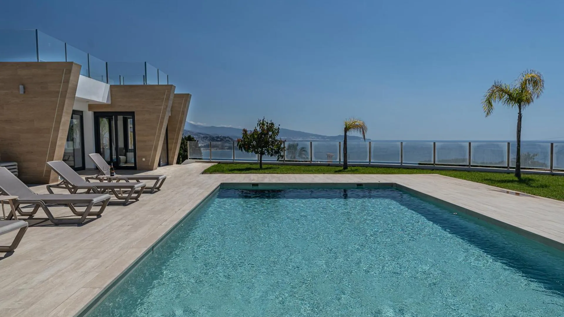 Almuñécar Casa Vista Azul Punta De La Mona 빌라